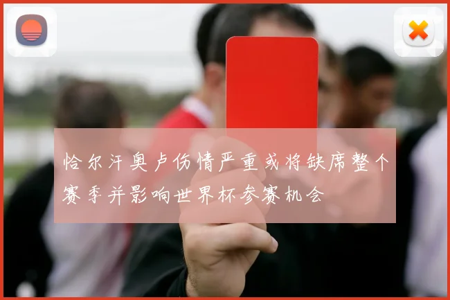 恰尔汗奥卢伤情严重或将缺席整个赛季并影响世界杯参赛机会