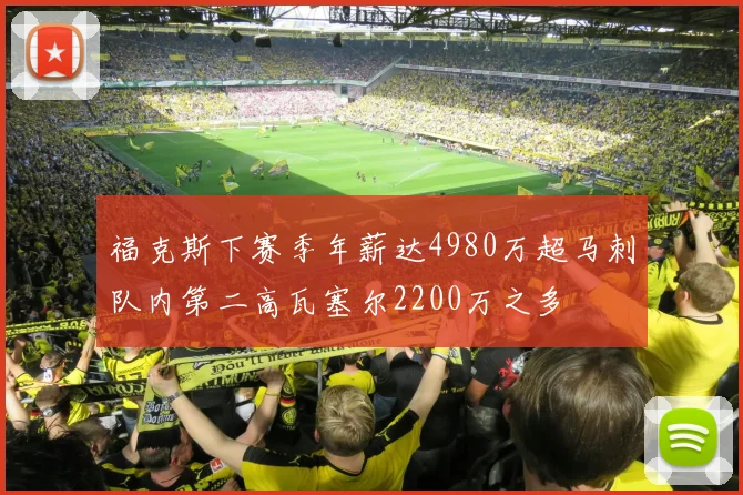 福克斯下赛季年薪达4980万超马刺队内第二高瓦塞尔2200万之多