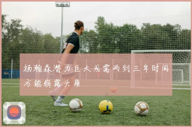 杨瀚森潜力巨大或需两到三年时间方能崭露头角